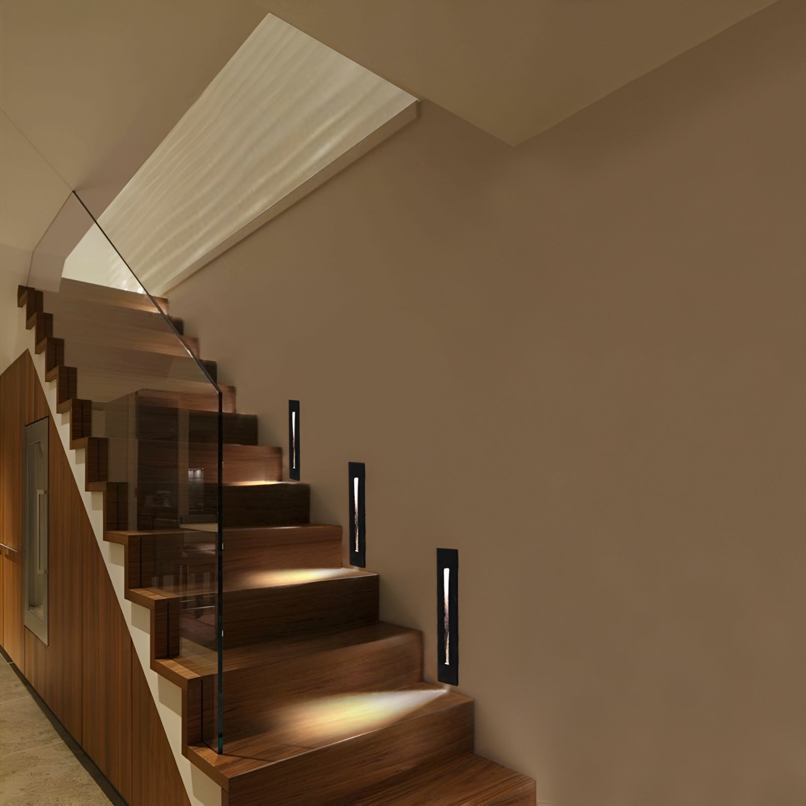Modernes LED-Treppenlicht