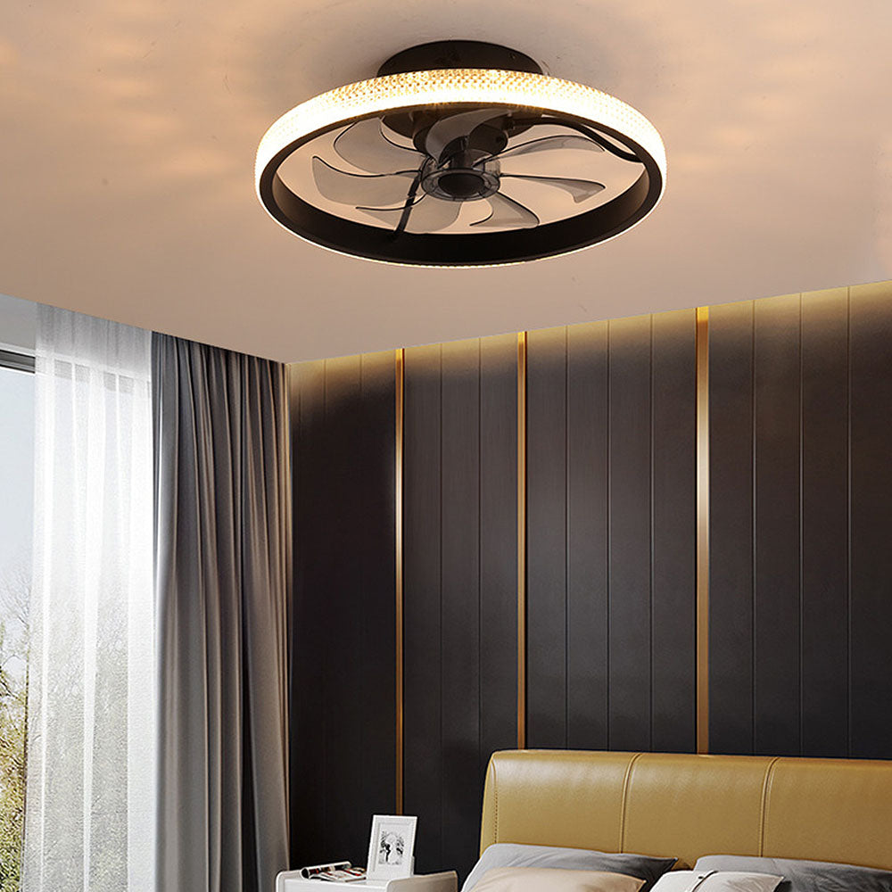 Smarter LED-Deckenventilator mit Fernbedienung
