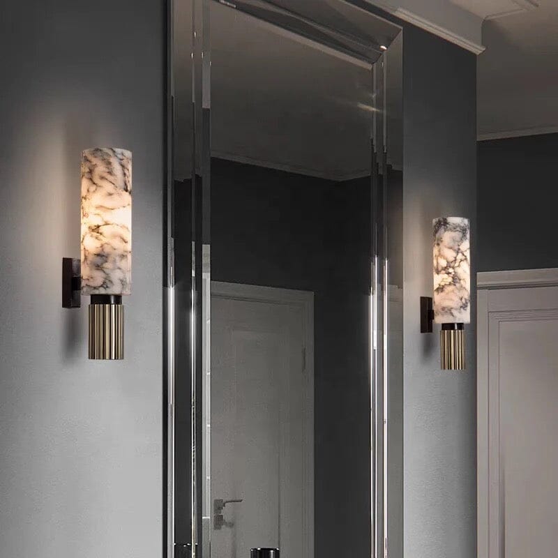 Luxuriose Marmor Wandleuchte