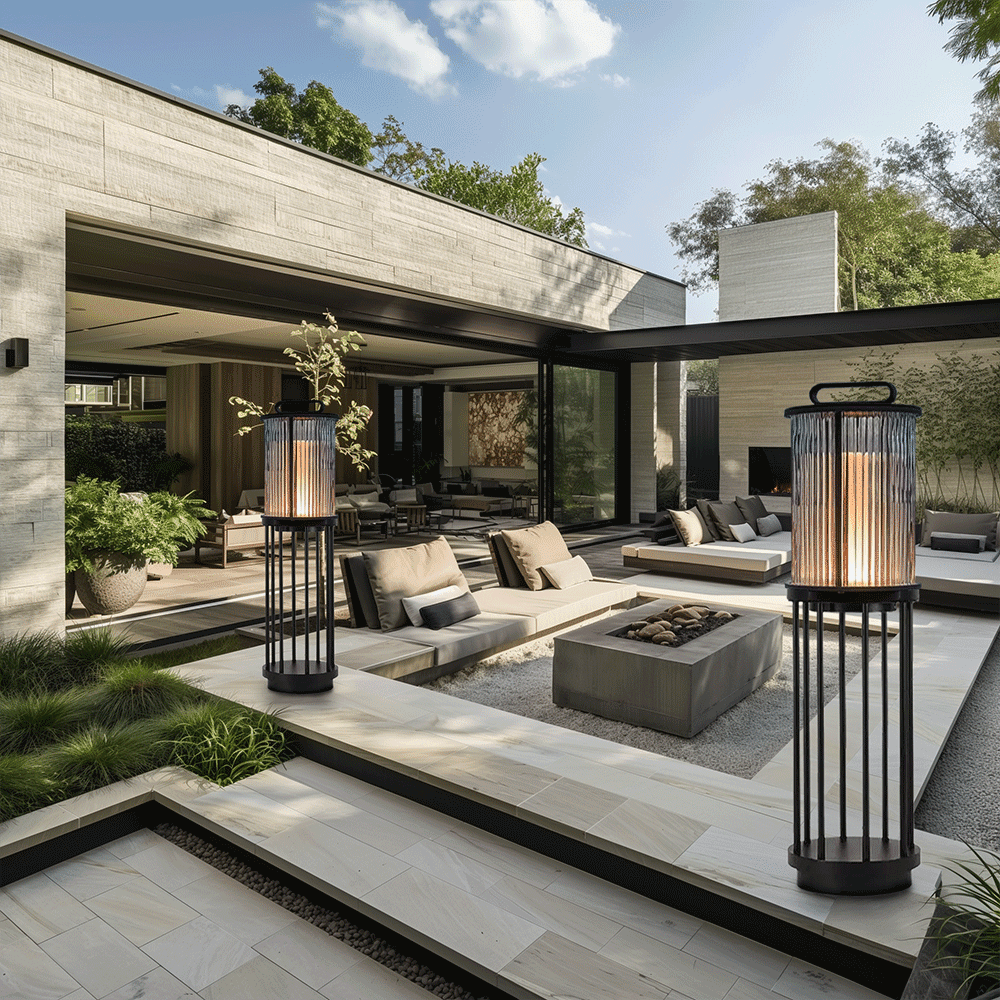 Moderne LED-Gartenleuchte-Aster Selection