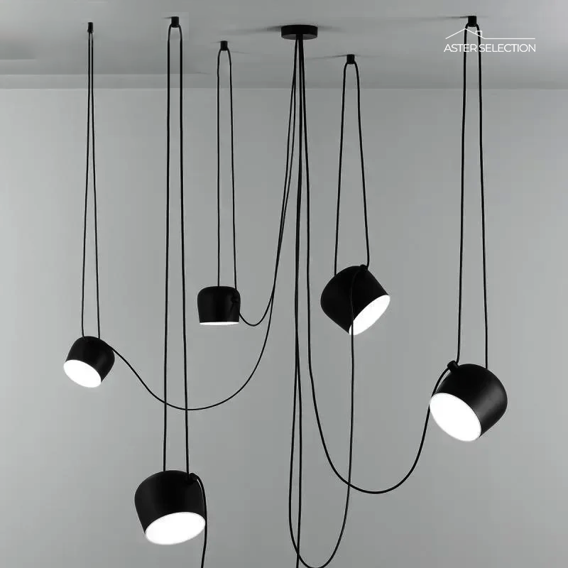 Kreative LED Spinnenlampe