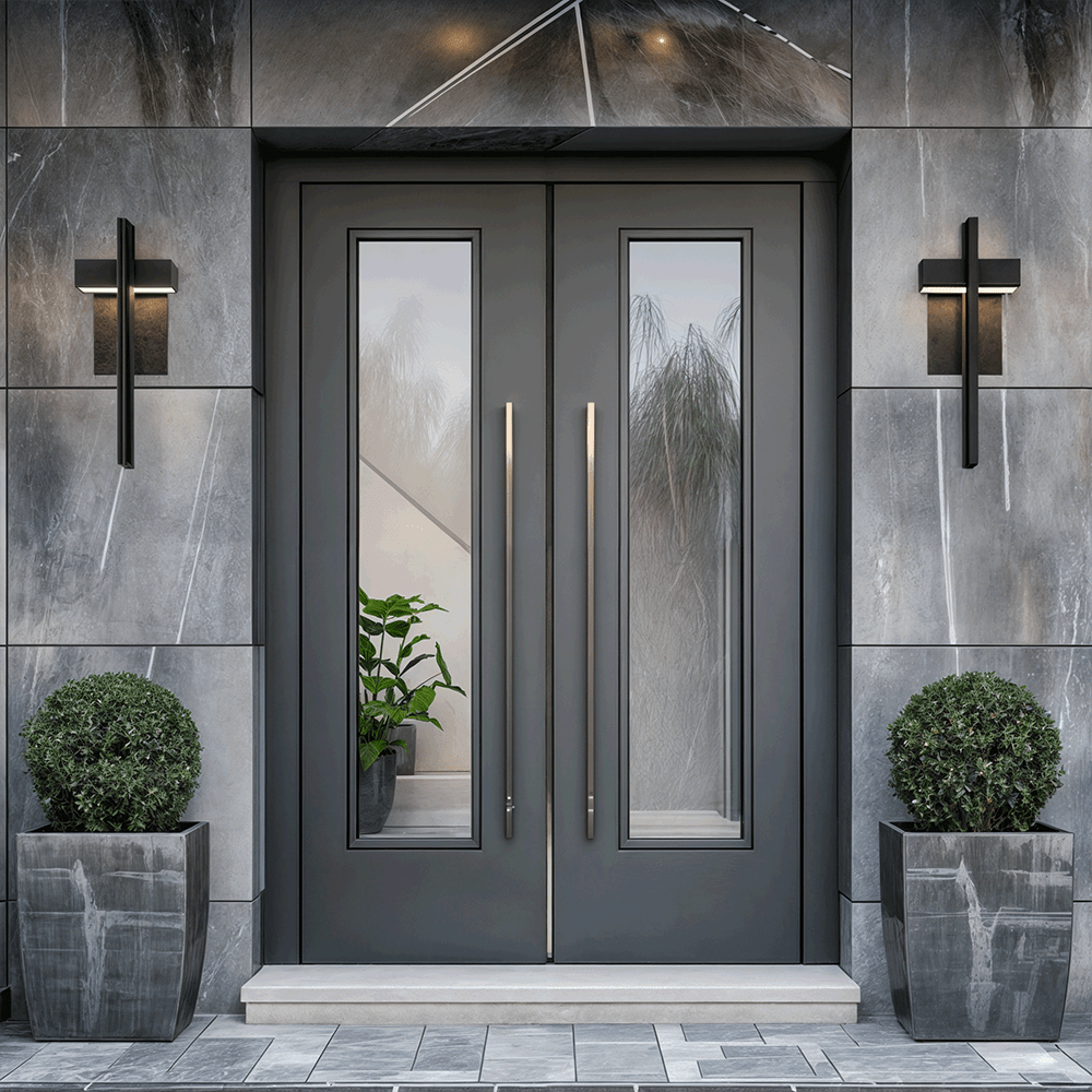 Elegante LED-Wandleuchte für Außenbereiche-Aster Selection