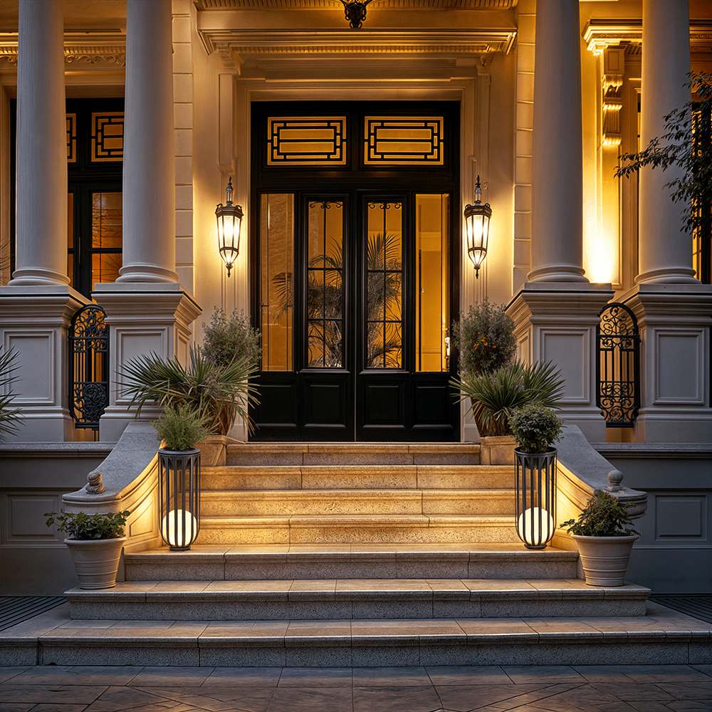 LED garden floor lamp outdoor