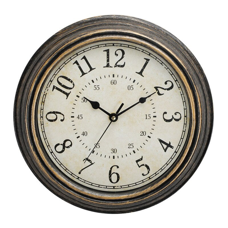 Antique wooden wall clock
