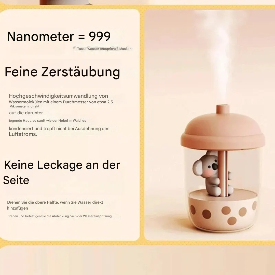 Tragbarer Koala Mini Luftbefeuchter