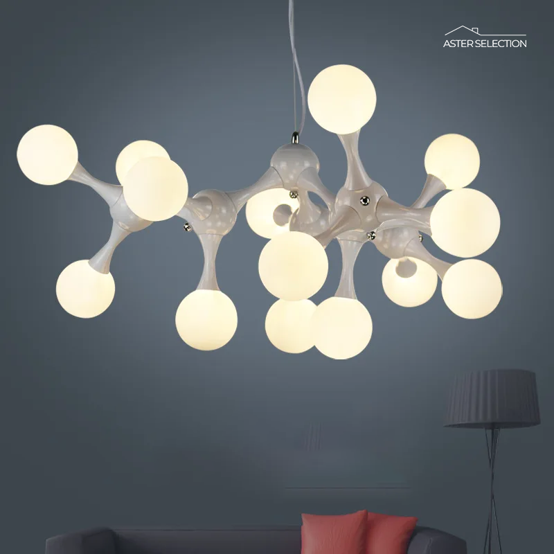 Moderne LED Esszimmer-Pendelleuchte