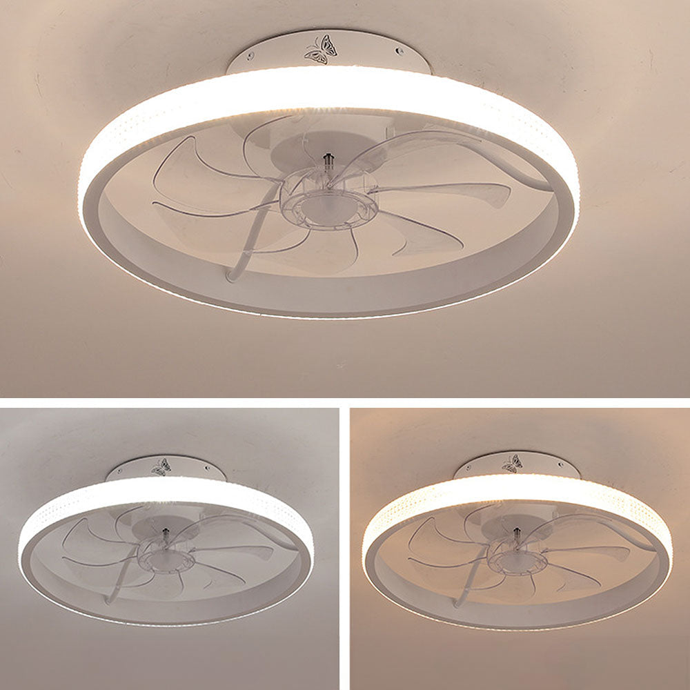 Smarter LED-Deckenventilator mit Fernbedienung