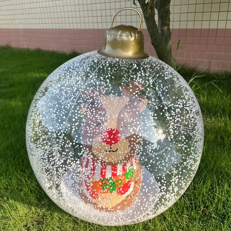 Großer Aufblasbarer Weihnachtsball