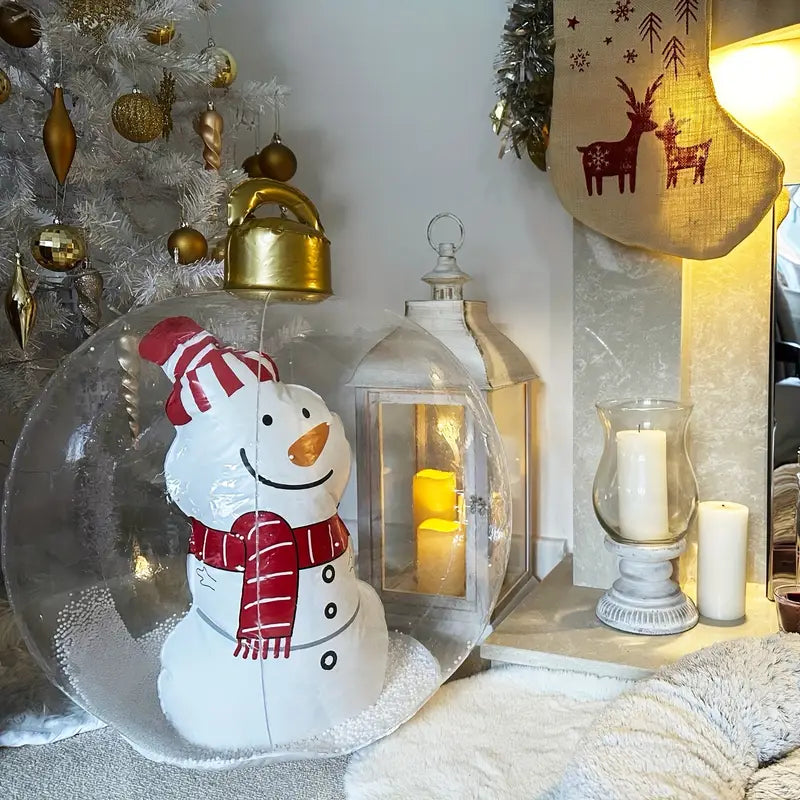 Großer Aufblasbarer Weihnachtsball