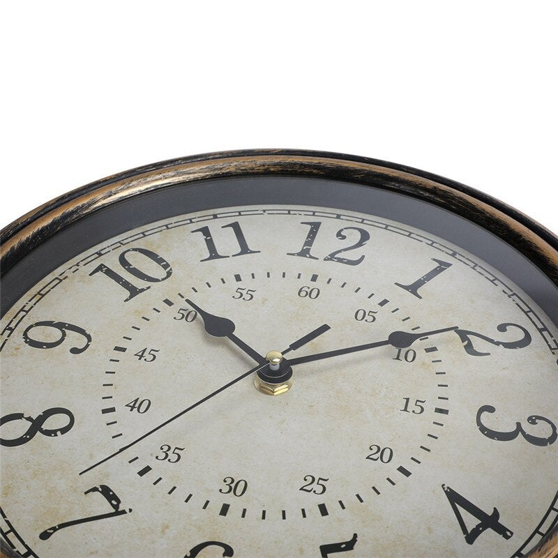 Antique wooden wall clock