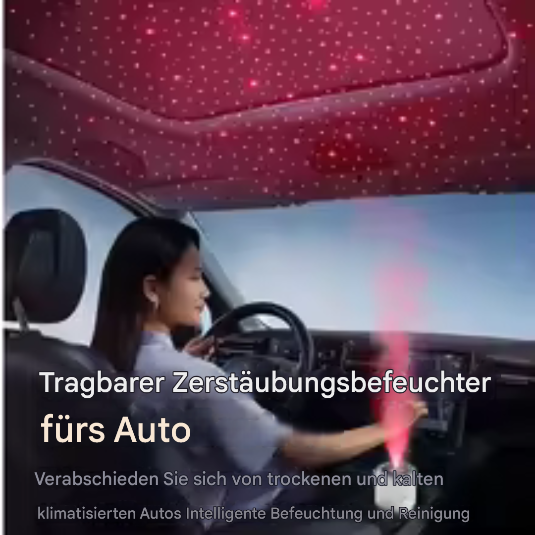 LED Projektions-Luftbefeuchter mit Sterneneffekt – 2-in-1 Aroma-Diffusor & Nachtlicht