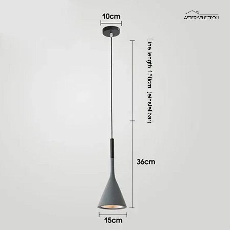 Farbige LED Pendellampe
