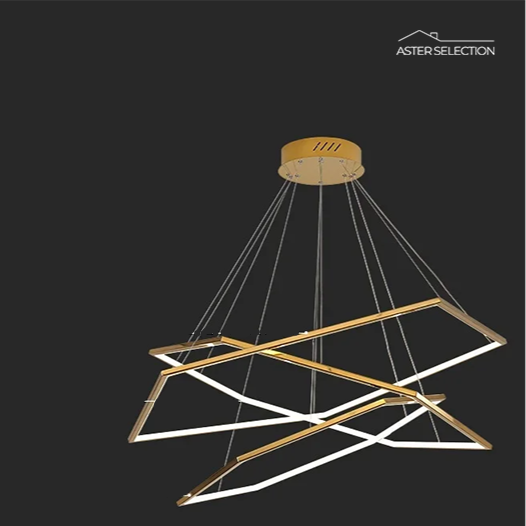 Luxuriöse LED Deckenlampe