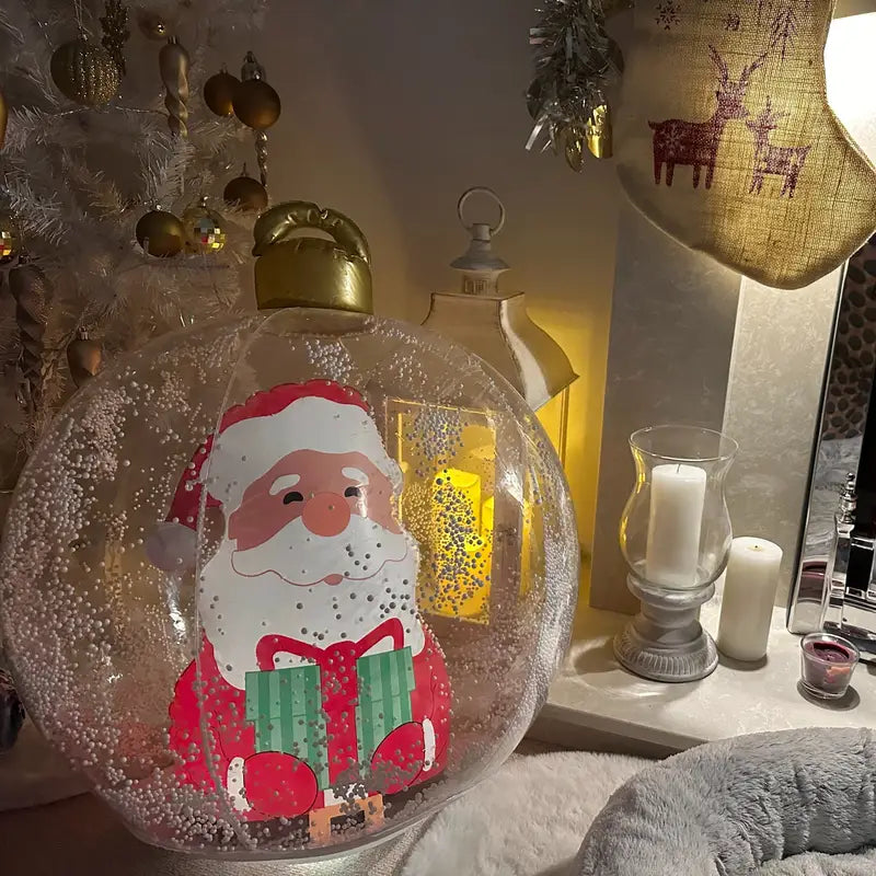 Großer Aufblasbarer Weihnachtsball