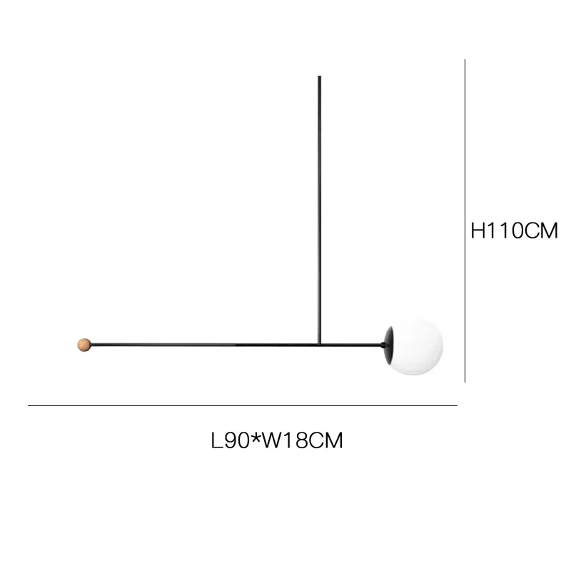 Geometrische LED Pendelleuchte