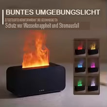 Flammen-Effekt Duftdiffusor mit LED – Wellness für Sinne & stilvolles Raumambiente