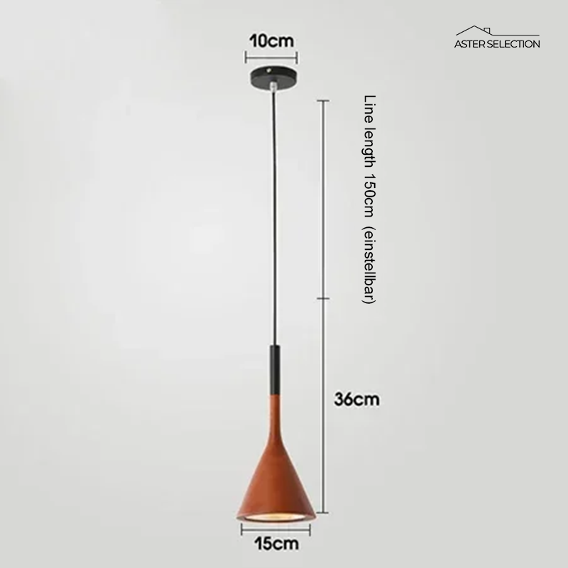 Farbige LED Pendellampe
