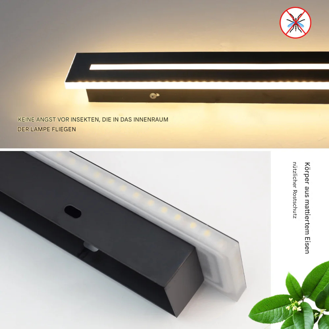 Slim LED wall lighting
