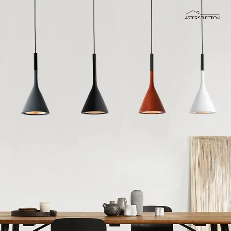 Farbige LED Pendellampe