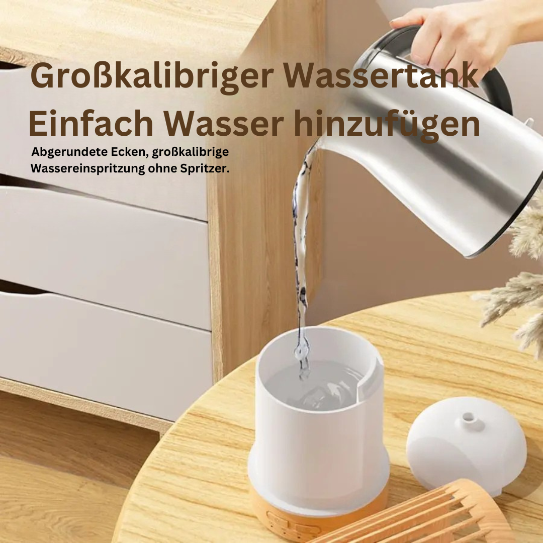 Lautloser Mini Luftbefeuchter für Zuhause & Büro