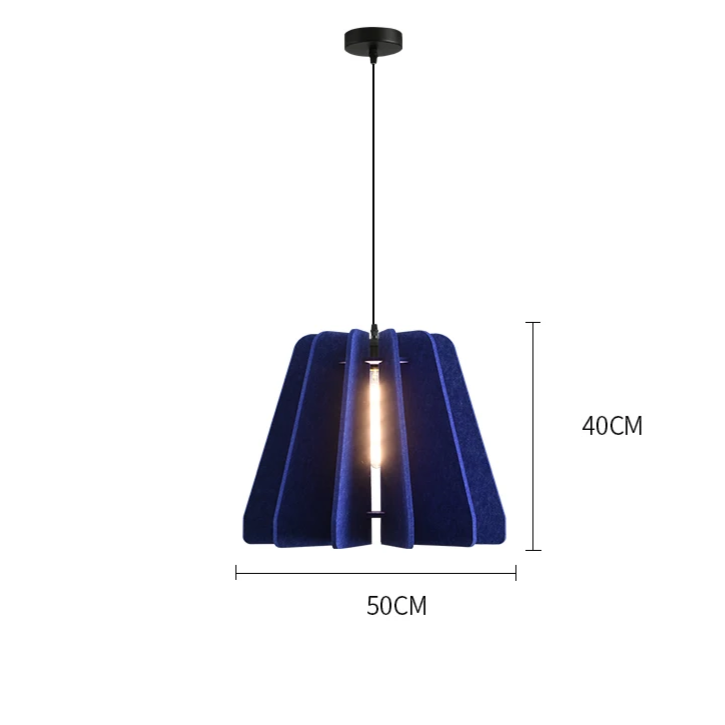 Filz LED Pendelleuchte