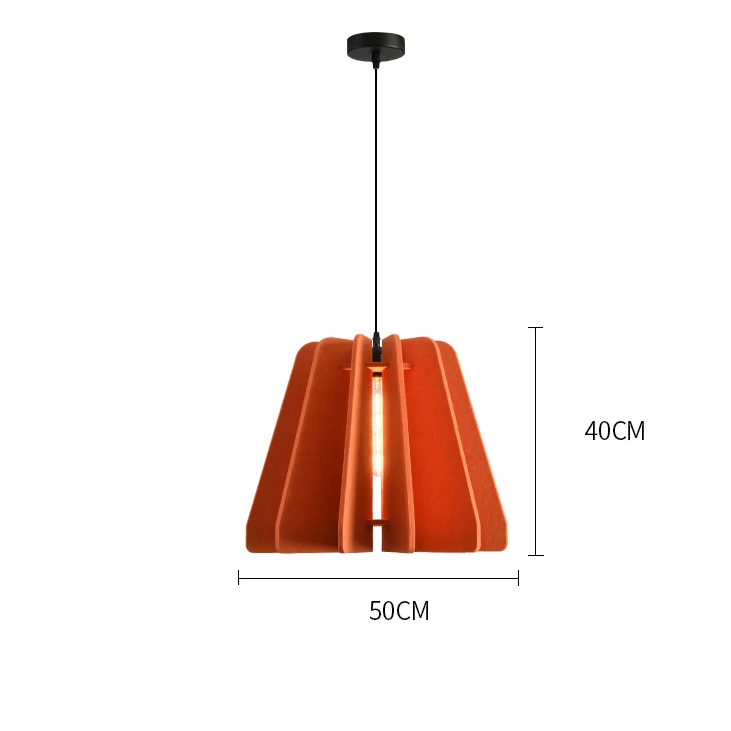 Filz LED Pendelleuchte