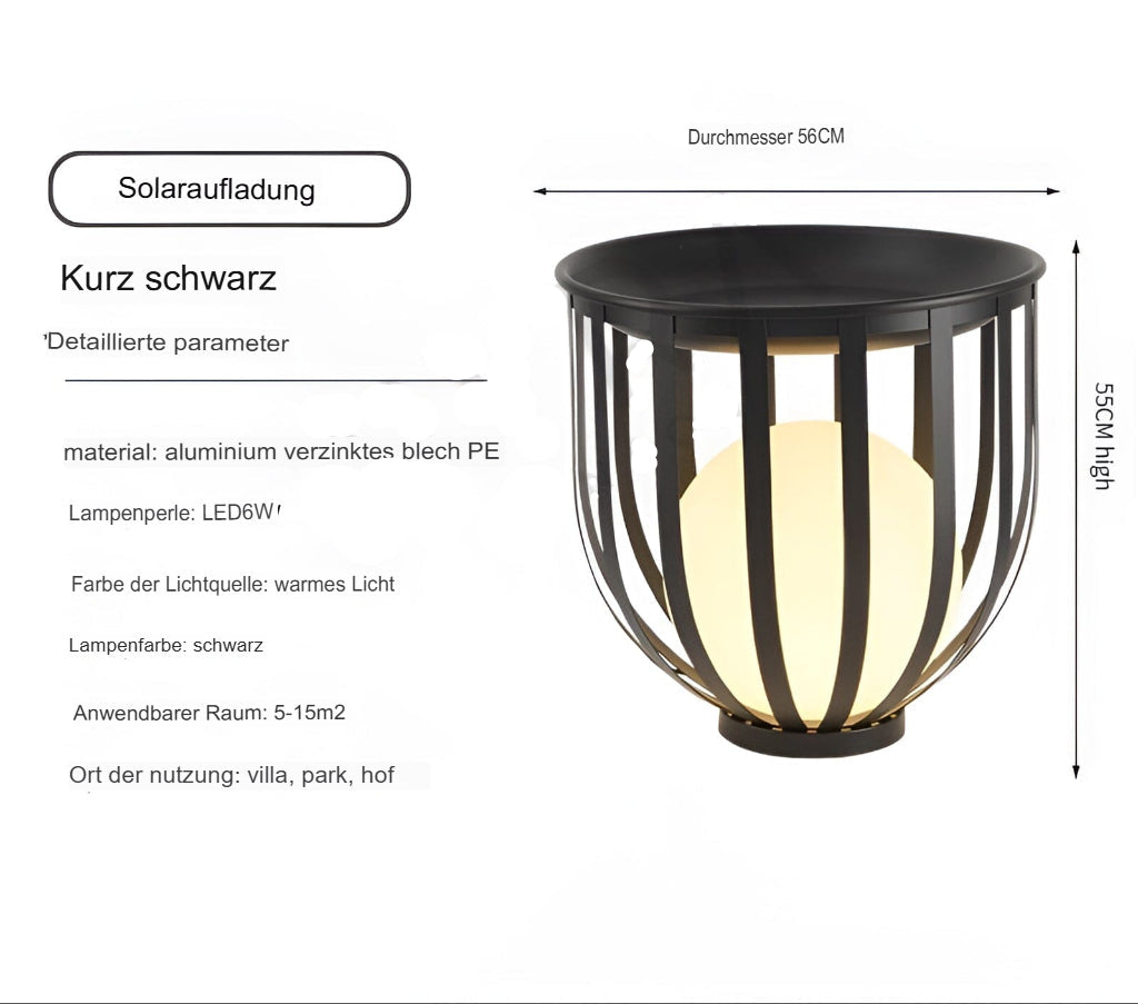 LED garden floor lamp outdoor