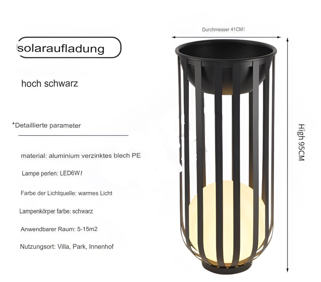 LED garden floor lamp outdoor