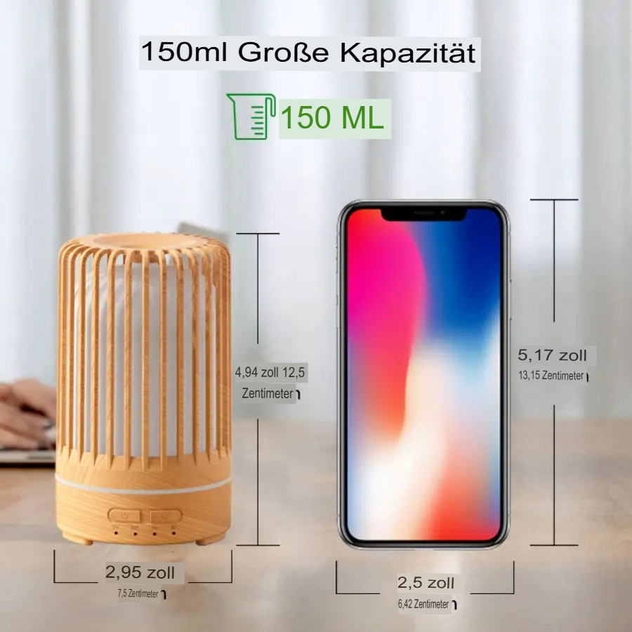 Lautloser Mini Luftbefeuchter für Zuhause & Büro