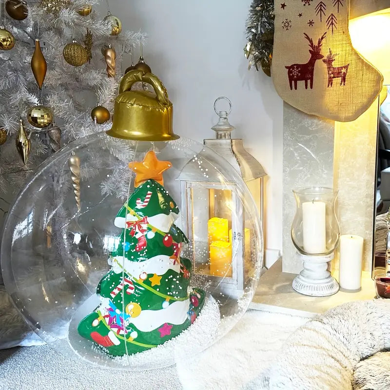 Großer Aufblasbarer Weihnachtsball