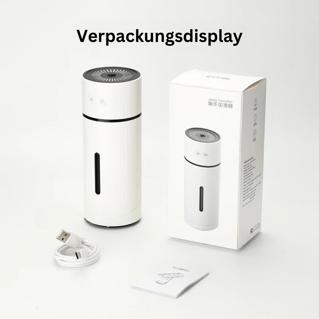 Drehbarer Mini Luftbefeuchter mit Licht