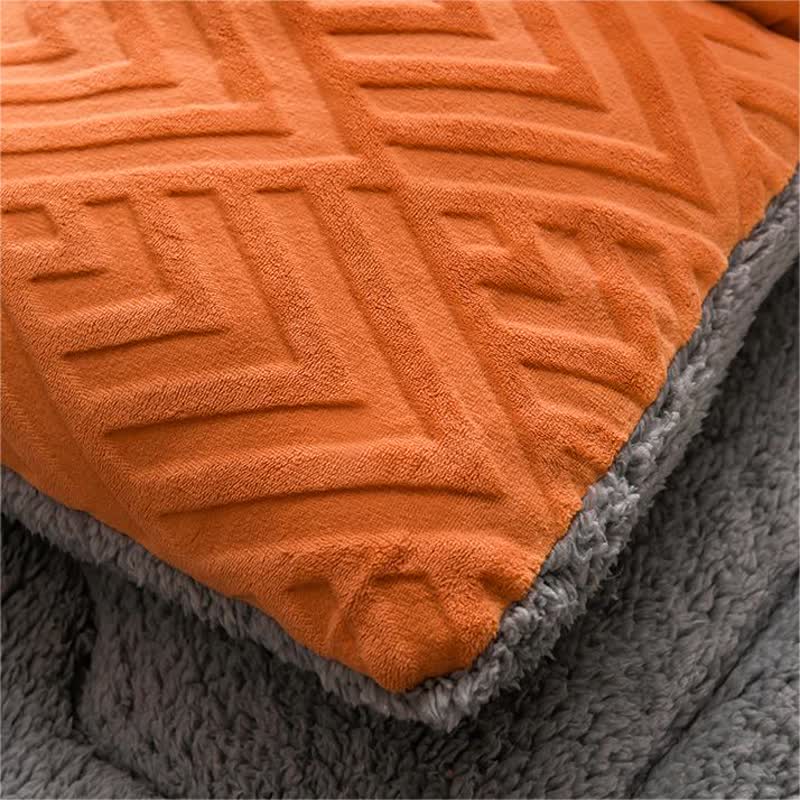 Schwere Sherpa-Decke mit Steppschicht-Aster Selection