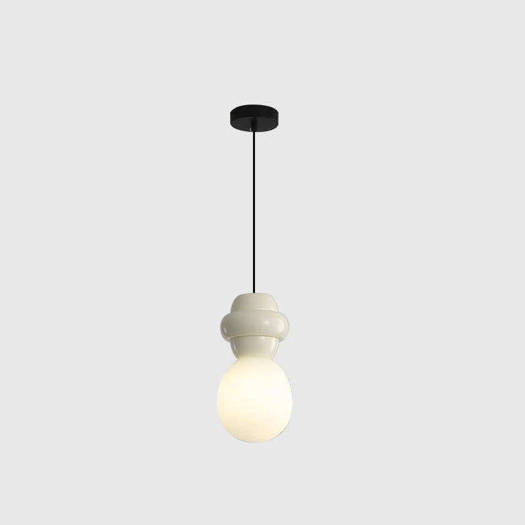 Elegante Resin-Glas Pendelleuchte