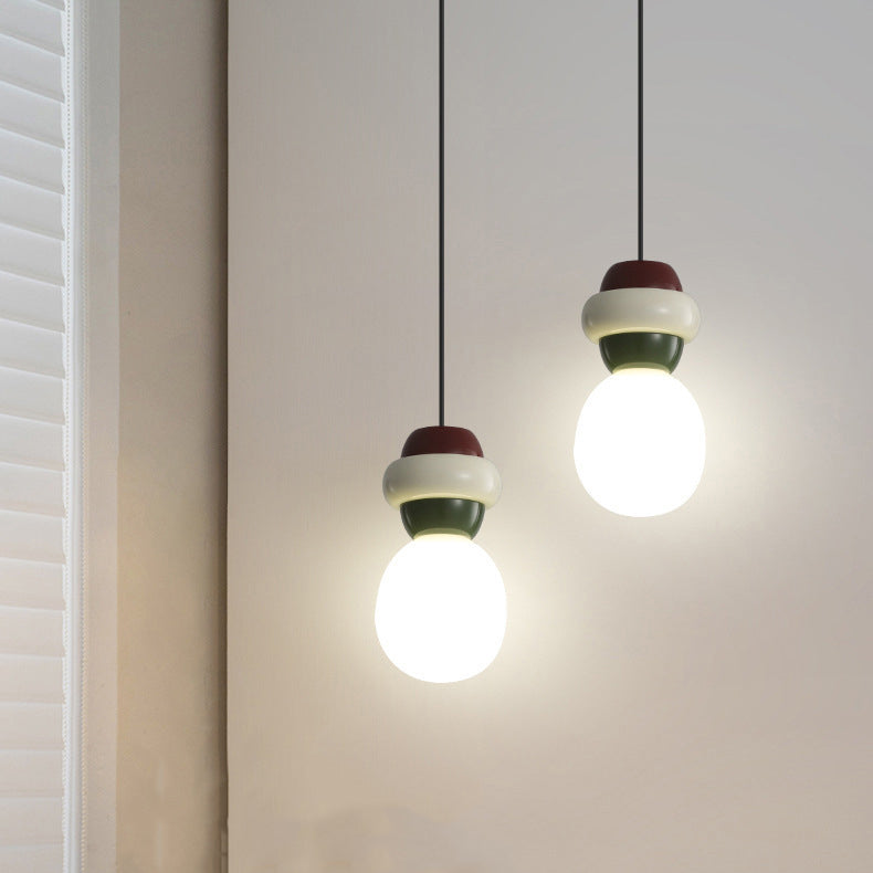 Elegante Resin-Glas Pendelleuchte