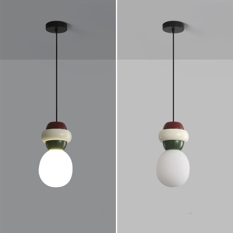 Elegante Resin-Glas Pendelleuchte