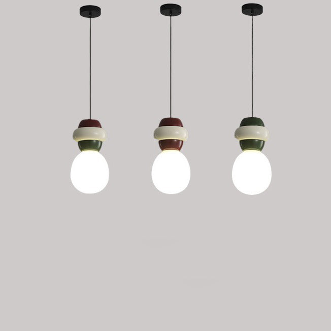 Elegante Resin-Glas Pendelleuchte