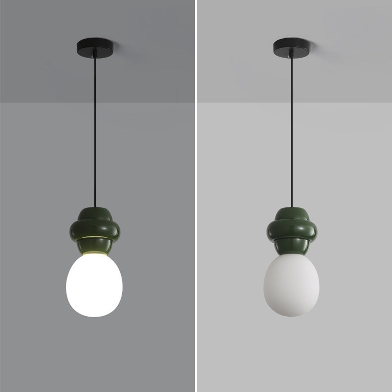 Elegante Resin-Glas Pendelleuchte