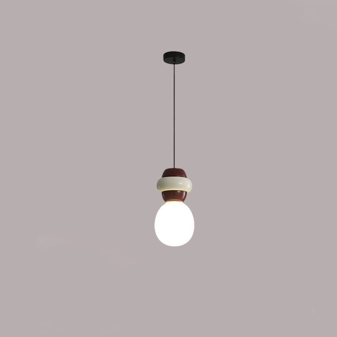 Elegante Resin-Glas Pendelleuchte