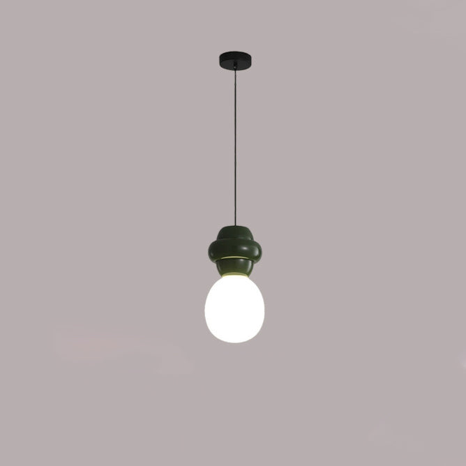 Elegante Resin-Glas Pendelleuchte