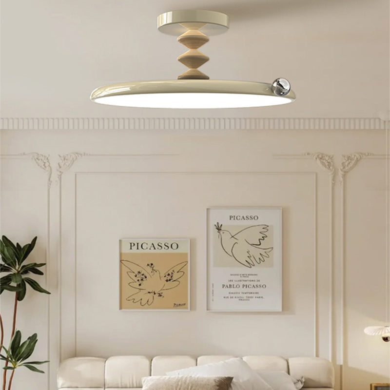 Zeitgenössische Halbeinbau-Deckenlampe-Aster Selection