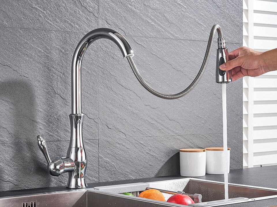 FlexiSpray – Pull-out kitchen faucet