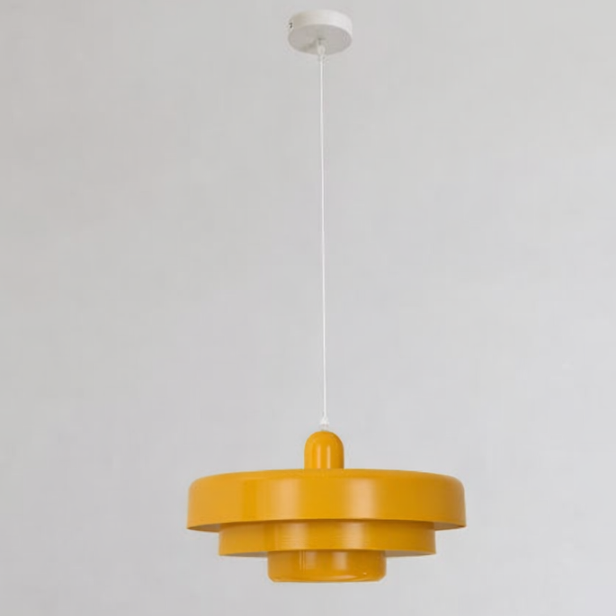 Aster Maison | Mittelalterliche dänische Pendelleuchte Mehrfarbig