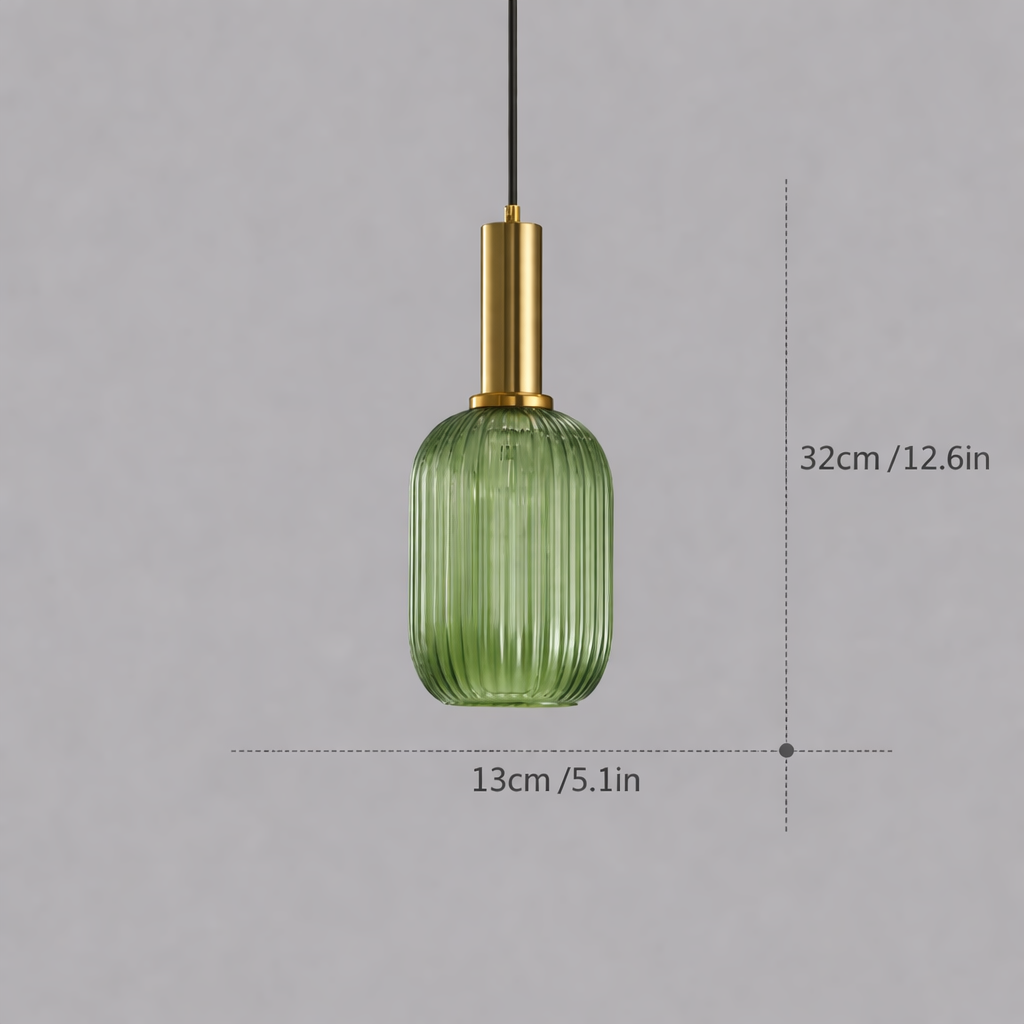 Aster Maison | Moderne Pendelleuchte aus Glas und Stein