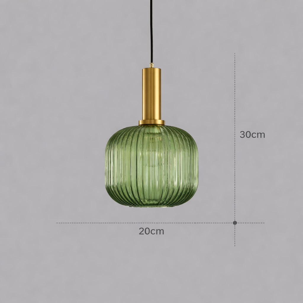 Aster Maison | Moderne Pendelleuchte aus Glas und Stein