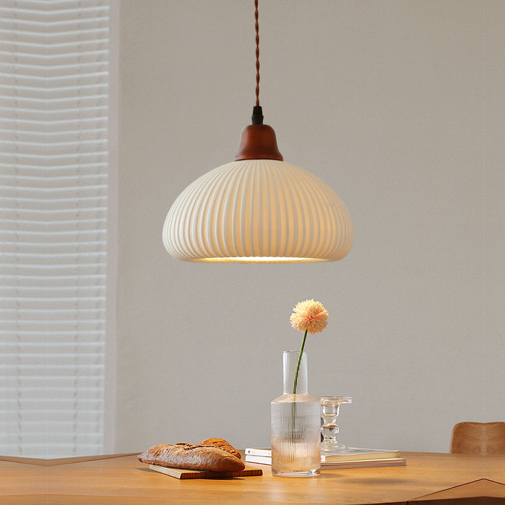 Minimalistische Keramik-Deckenleuchte