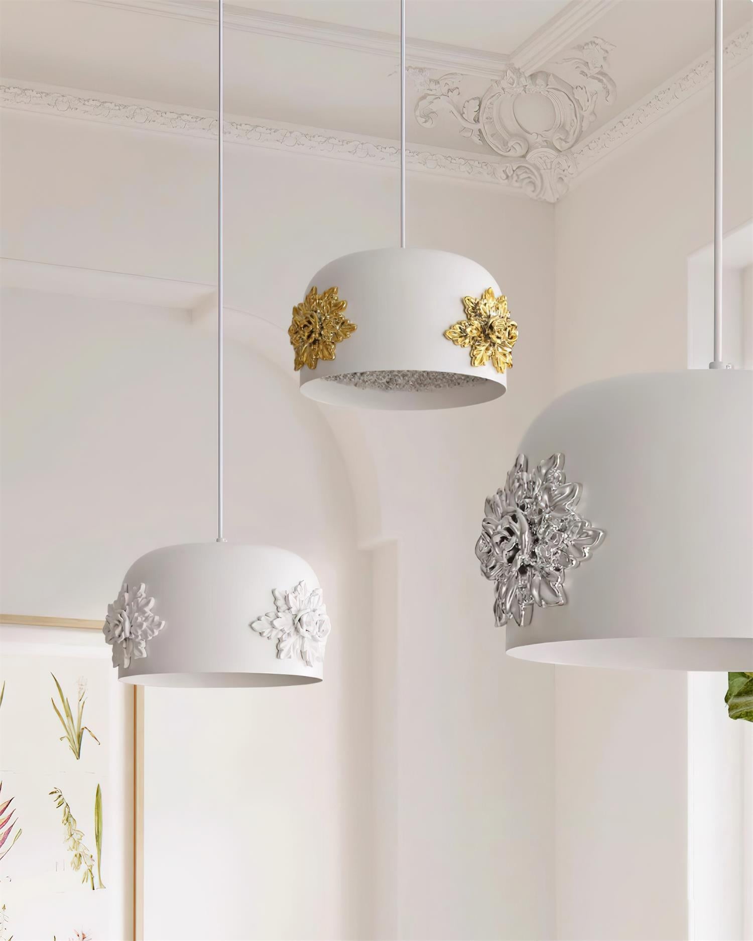 Elegante Resin-Kronleuchter Lampe