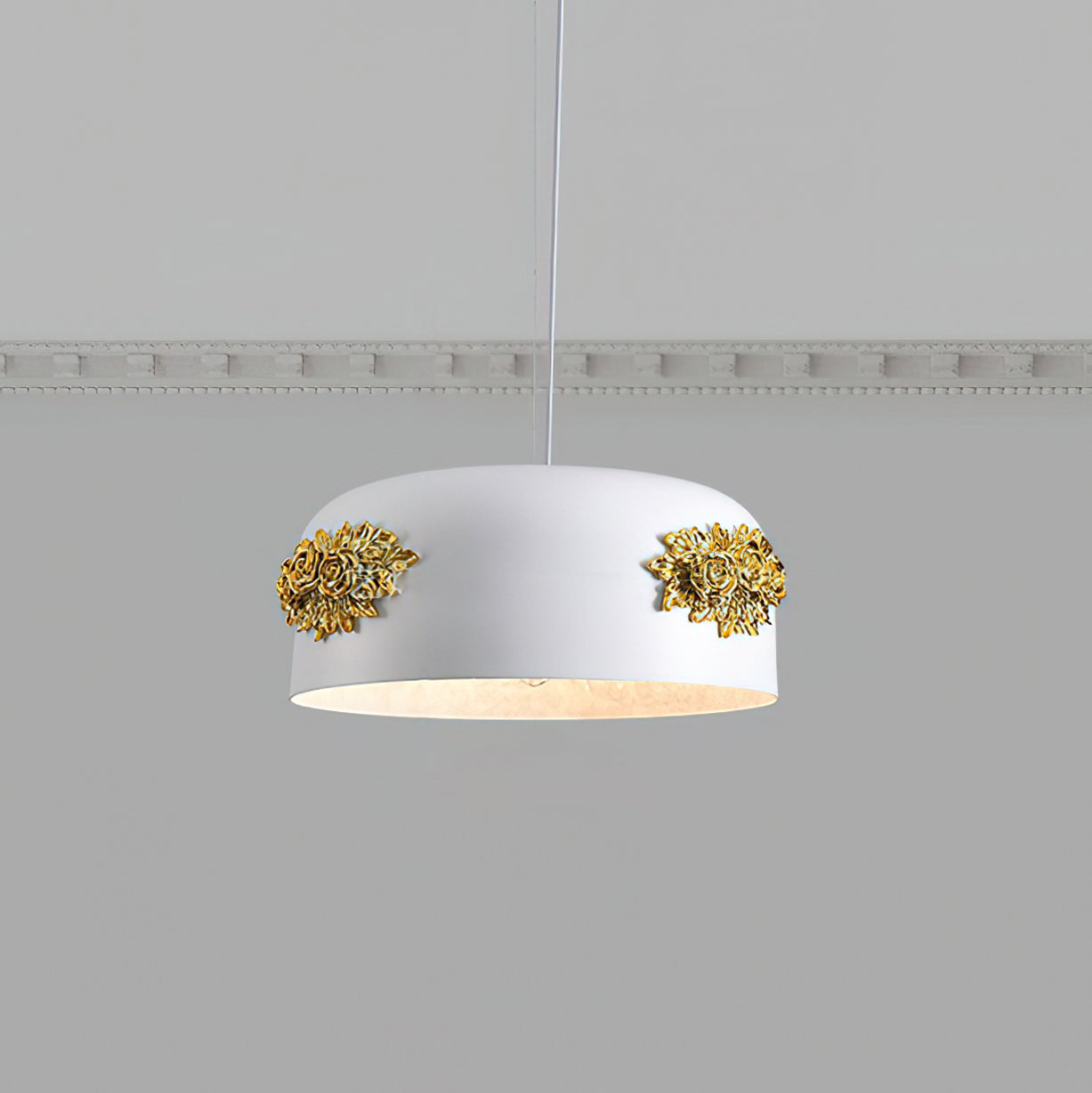 Elegante Resin-Kronleuchter Lampe