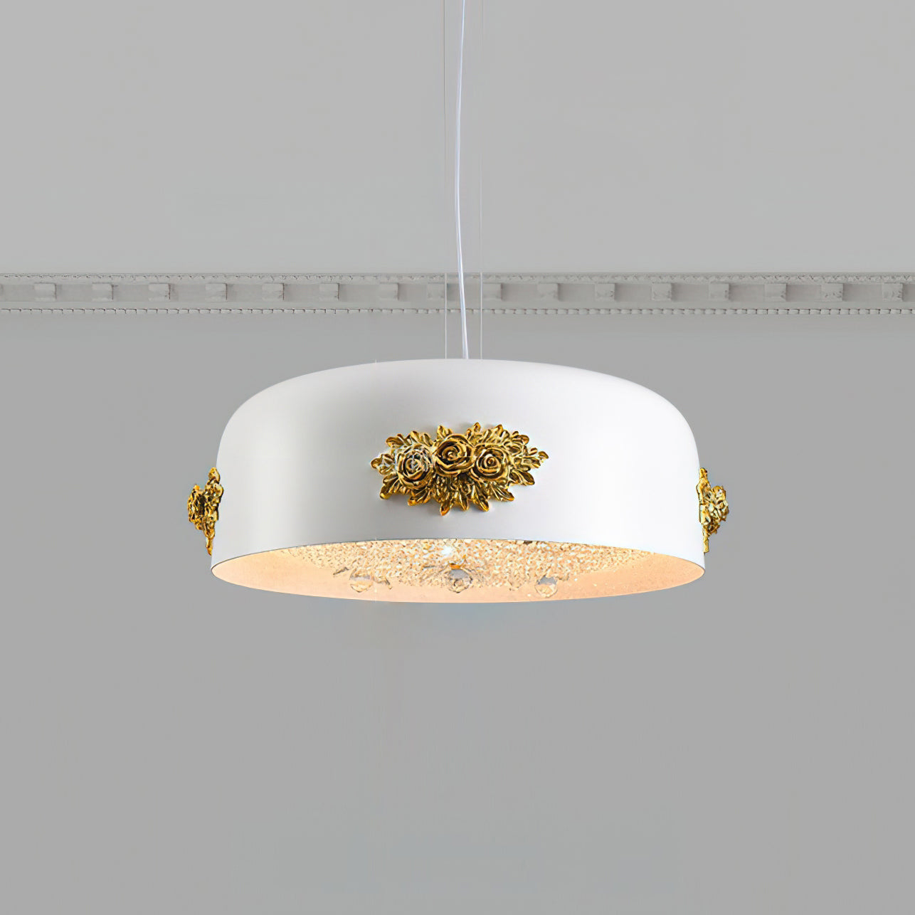 Elegante Resin-Kronleuchter Lampe