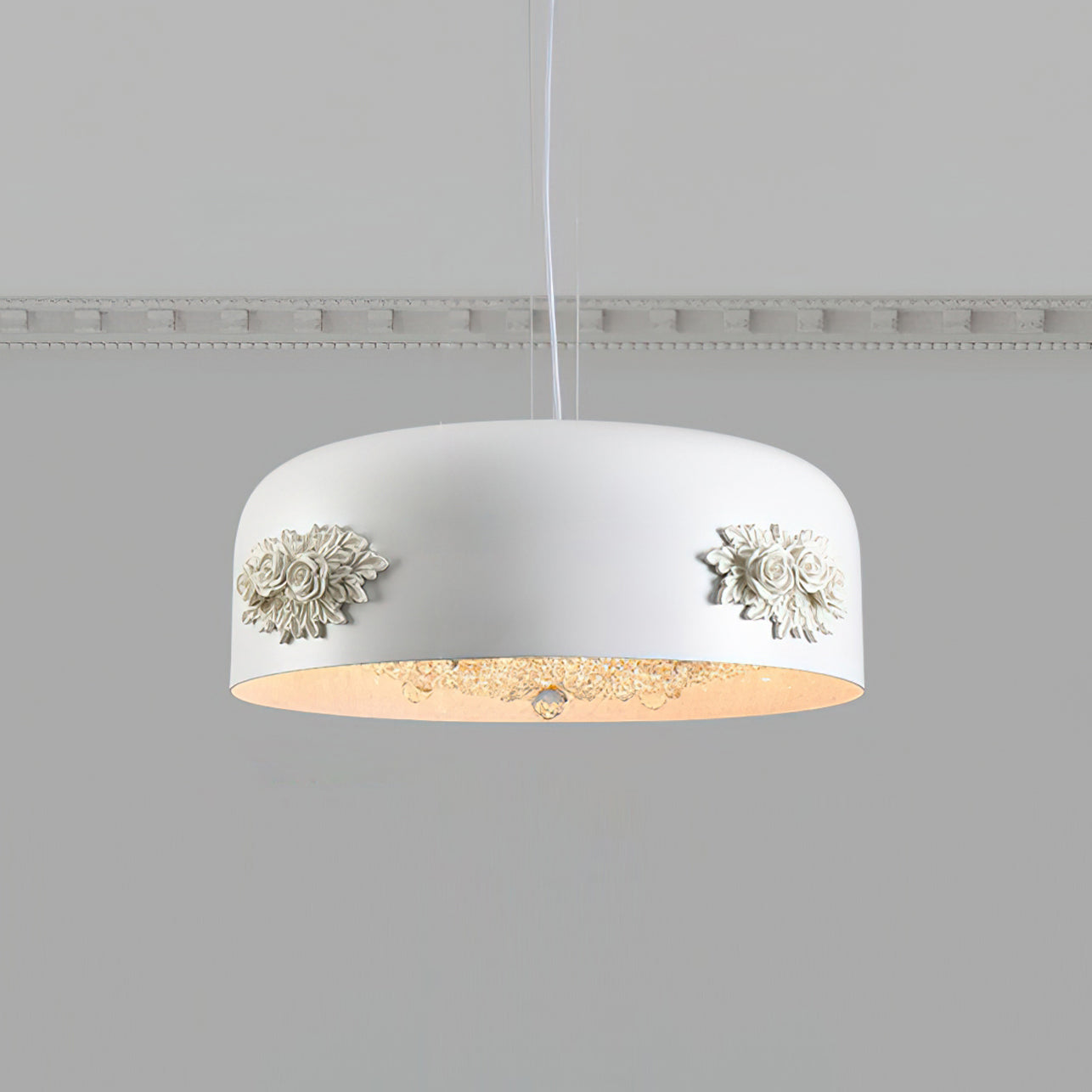 Elegante Resin-Kronleuchter Lampe