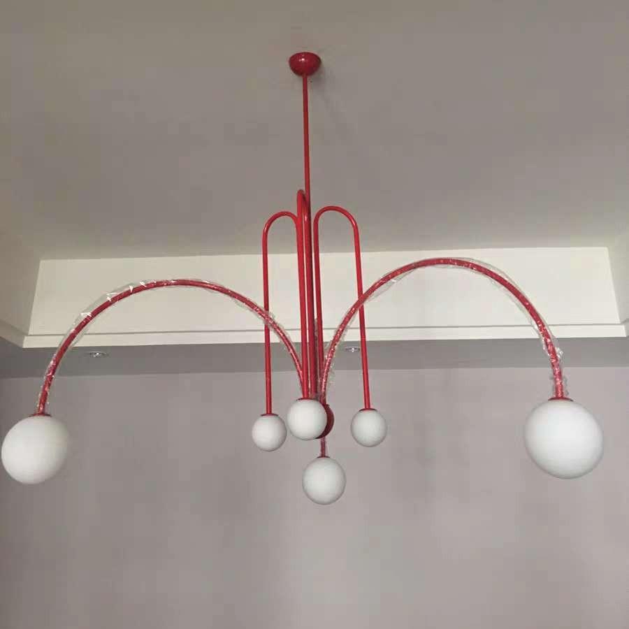 Moderne Lichtkunst Deckenlampe-Aster Selection